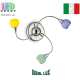 Світильник/корпус Ideal Lux, стельовий, метал, IP20, TENDER PL3 COLOR. Італія!